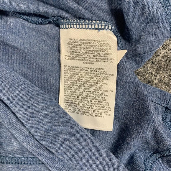 The North Face Polo Mens Large Blue Collared Short Sleeve Embroidered Logo - Picture 4 of 13